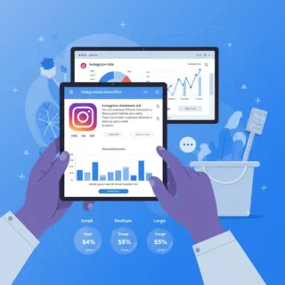 Instagram広告の適正予算とは？ハウスクリーニング企業の規模別投資ガイド