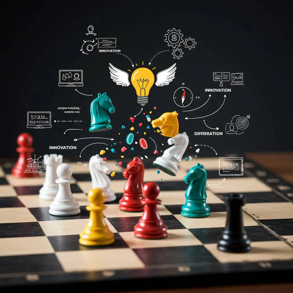 競合と差別化するためのクリエイティブマーケティング戦略と実践例