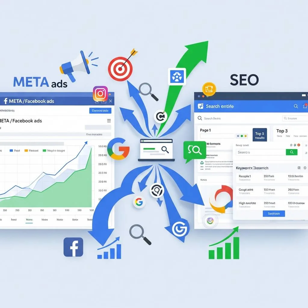 META広告とSEOの組み合わせで実現する最強のオーガニック集客戦略