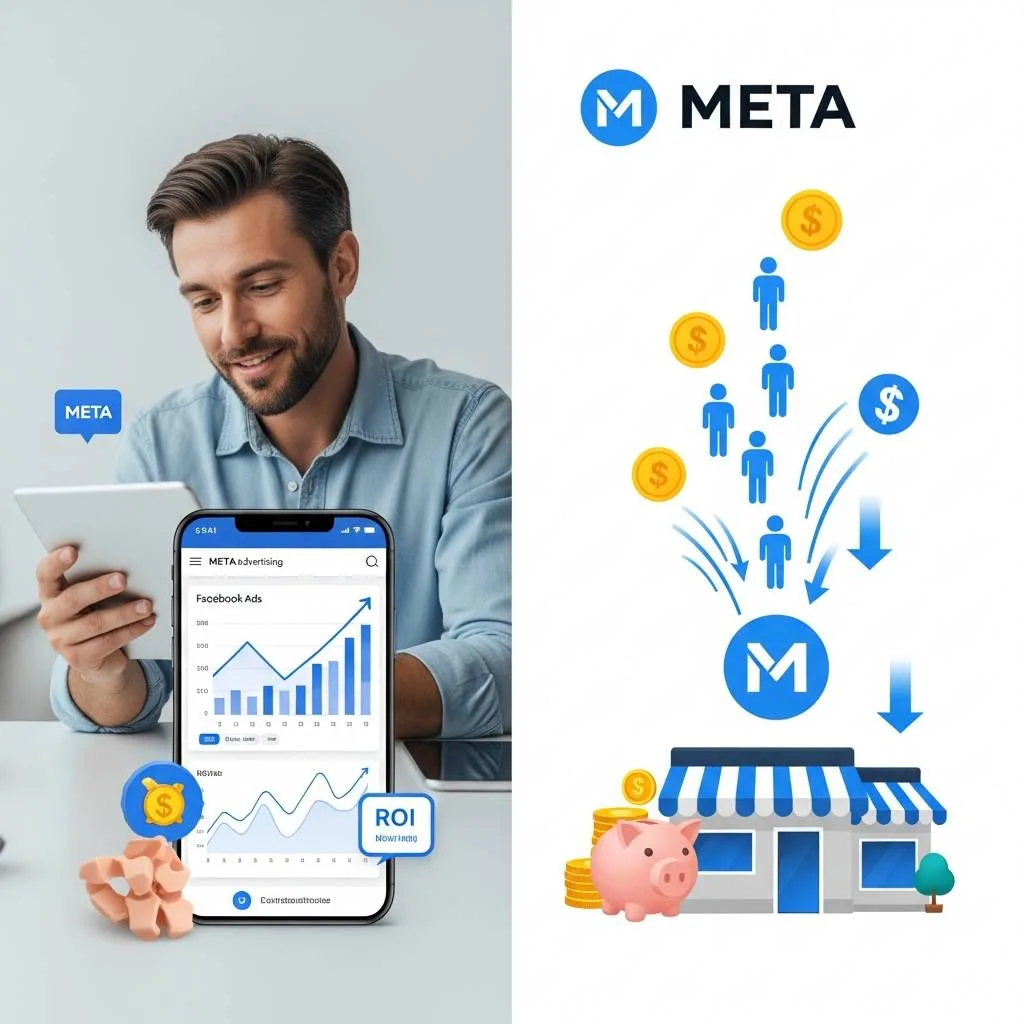 小規模ビジネスでも成功するMETA広告を活用した低コスト高効率集客法