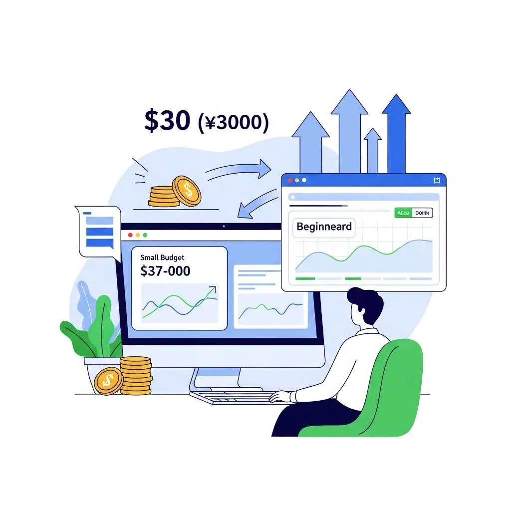 月3000円から始める広告運用術！初心者でも成果が出る方法